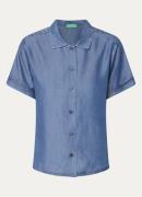Benetton Blouse van lyocell