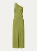 Modström Narcissa one shoulder midi jurk van satijn