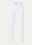 OPUS Melly high waist straight leg cropped jeans met gekleurde wassing