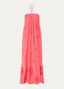 Fabienne Chapot Santana maxi halterjurk met broderie