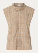 Burberry Blouse met ruitdessin