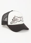 ICECREAM Polka Dot Running Dog pet met print
