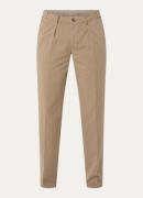 Profuomo Straight fit chino met steekzakken
