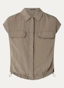 OPUS Fropi blouse met kraag