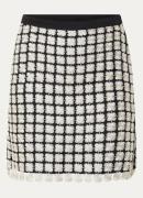 Bruuns Bazaar HedyscepeBBAluma mini rok met opengewerkt dessin