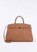 DeMellier The Hudson handtas van leer met afneembare schouderriem