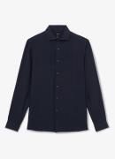 Reiss Ruban slim fit overhemd van linnen