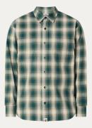 Bape Ombre regular fit overhemd met ruitdessin en borstzakken