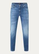 BOSS C-Delaware slim fit jeans met donkere wassing