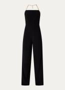 ba&sh Farrah loose fit jumpsuit met kettingdetail