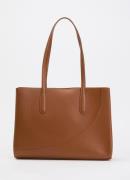 L.K.Bennett Olivia schoudertas van leer