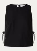Fabienne Chapot Bess top met cut-out detail