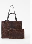 Jérôme Dreyfuss Léon schoudertas van kalfssuède