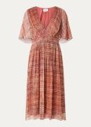ba&sh Romance midi jurk met print