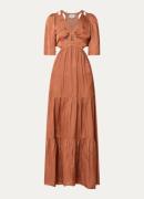 ba&sh Cylma maxi jurk met cut-out detail