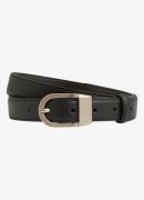 Reiss Hazel riem van leer