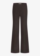 Studio Anneloes Lexie high waist wide fit pantalon met steekzakken