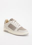 Nubikk Basket Rae sneaker met nubuck details