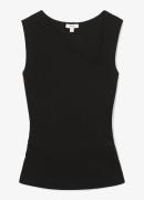 Reiss Jody top met asymmetrische hals