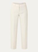 Selected Rita high waist loose fit pantalon met persplooi