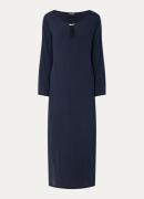 Zadig&Voltaire Delia maxi jurk van crêpe met split