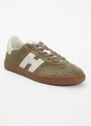 Hogan Cool sneaker van suède met logo
