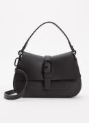 FURLA Flow Mini handtas van leer met afneembare schouderriem