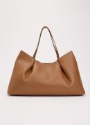 Elleme Dimple schoudertas van leer