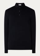 Profuomo Luxury fijngebreide regular fit polo