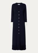 Sandro Midi jurk met V-hals