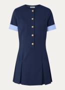 Sandro Mini jurk met ronde hals