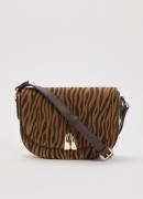 L.K.Bennett Jodie crossbodytas van fluweel