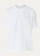 SAMSØE SAMSØE T-shirt met logo- en backprint