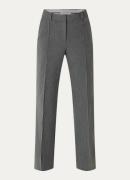 SAMSØE SAMSØE Salot high waist straight fit pantalon met persplooi en ...