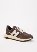 Hogan Hyperlight sneaker van leer met suède details