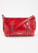 Zadig&Voltaire Sunny Mood crossbodytas van leer met structuur