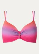Marie Jo Nusa Dua voorgevormde bikinitop met beugel en lurex