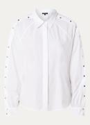 Claudia Sträter Blouse met knoopdetail