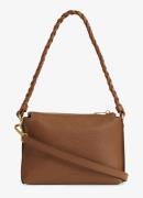 Reiss Paige schoudertas van leer