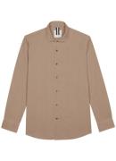 Profuomo Regular fit overhemd van corduroy