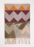 Fraas Sjaal met grafische print 180 x 35 cm