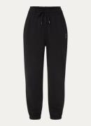 10DAYS High waist tapered fit joggingbroek met logoborduring