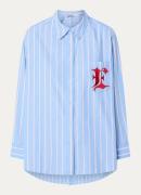 Essentiel Antwerp Ipatch blouse met streepprint