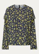 Essentiel Antwerp Isolde top met bloemenprint