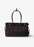 Prada Bonnie Large schoudertas van kalfssuède