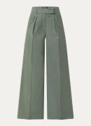 Pennyblack Scala high waist wide fit pantalon in wolblend