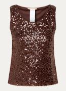 Pennyblack Semisse mouwloze top met pailletten