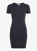 Calvin Klein Mini jurk met ribstructuur
