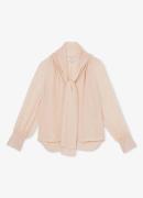 Reiss Tina blouse met strikdetail