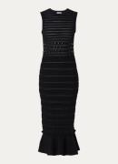 Sandro Midi jurk met studs